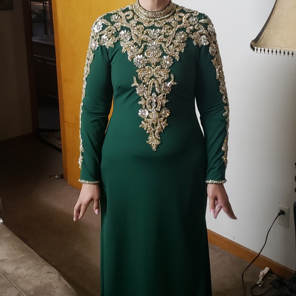 Custom made caftan/gown